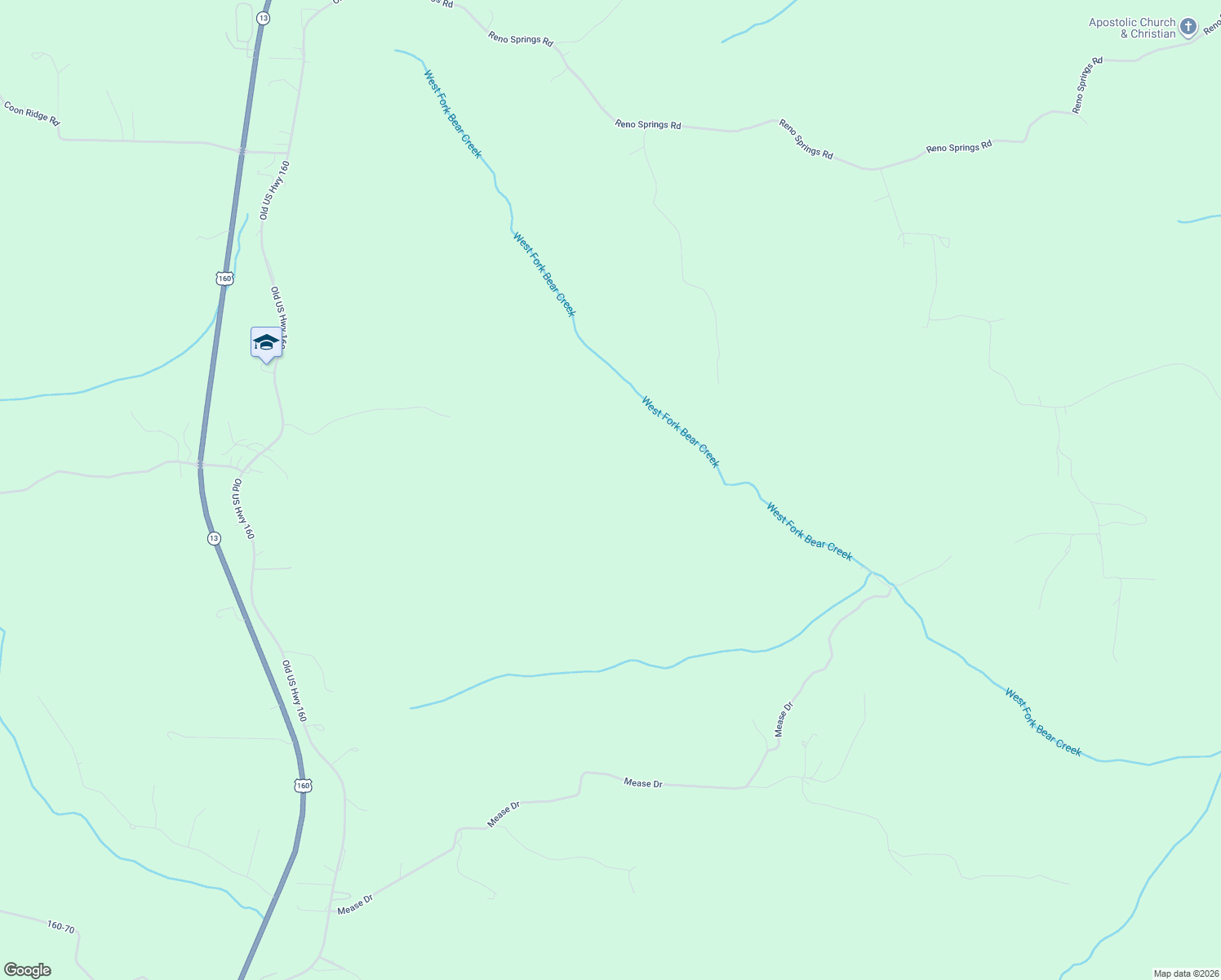 map of restaurants, bars, coffee shops, grocery stores, and more near in Reeds Spring