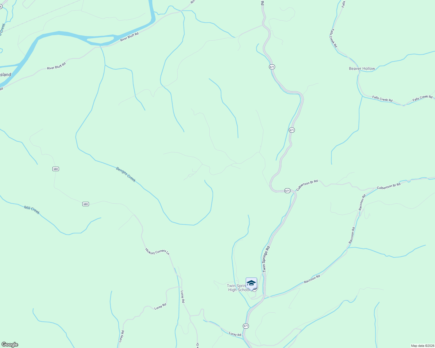 map of restaurants, bars, coffee shops, grocery stores, and more near State Route 801 in Scott County