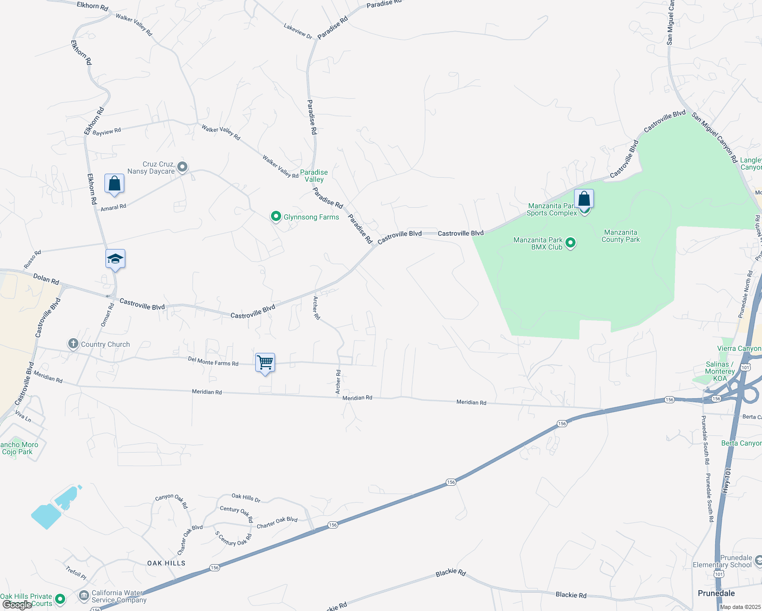 15762 Castroville Boulevard, Prunedale CA Walk Score