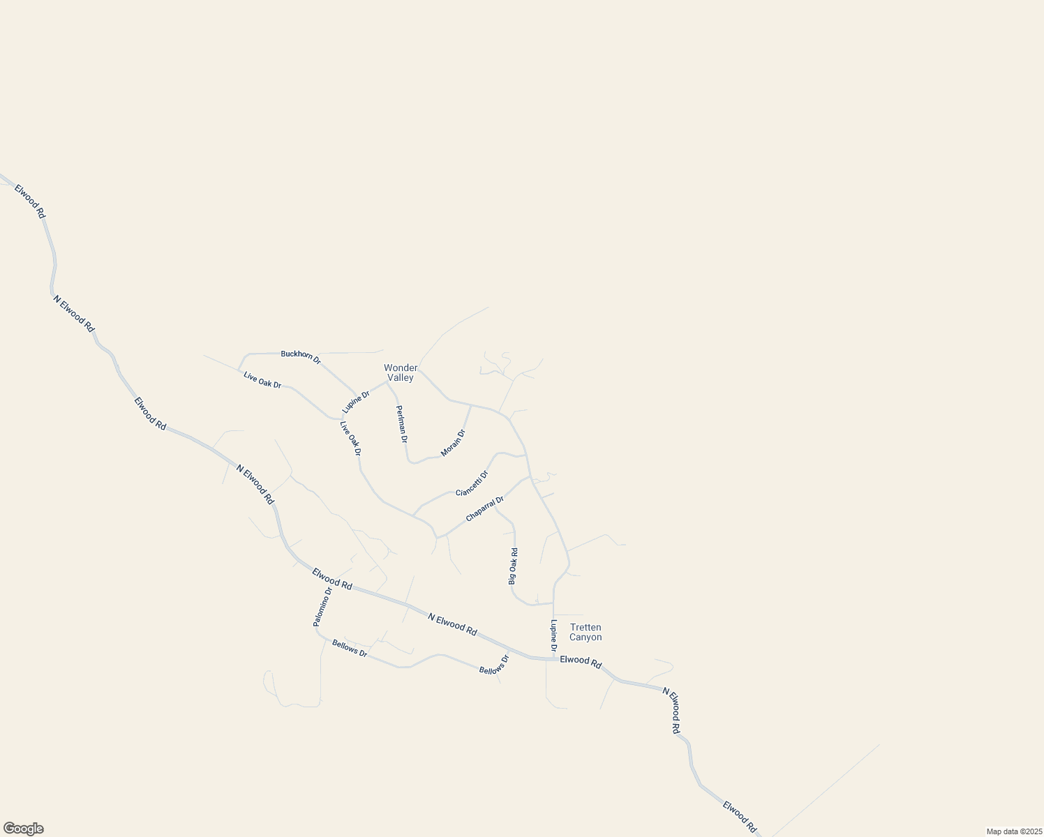 map of restaurants, bars, coffee shops, grocery stores, and more near 6651 Lupine Drive in Sanger