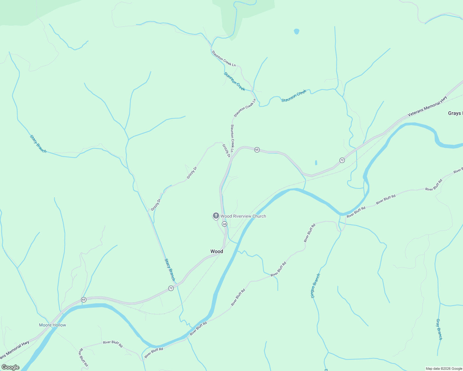 map of restaurants, bars, coffee shops, grocery stores, and more near 186 Giant Drive in Fort Blackmore