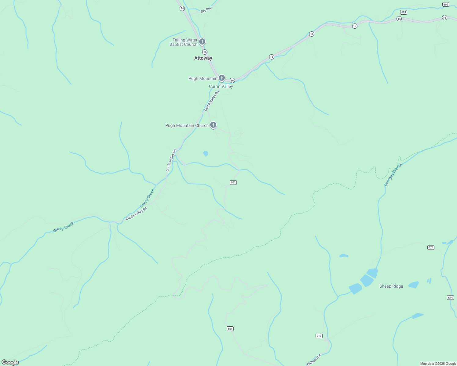 map of restaurants, bars, coffee shops, grocery stores, and more near 446 Pugh Mountain Rd in Marion
