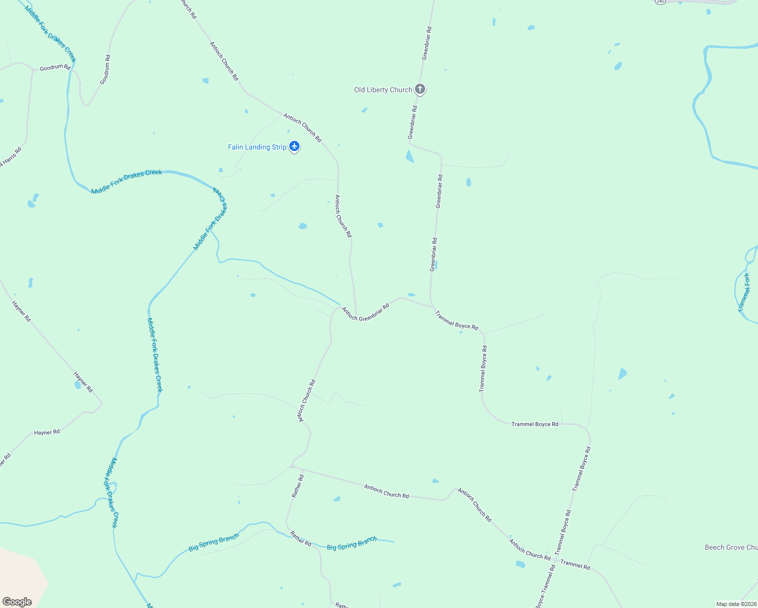 map of restaurants, bars, coffee shops, grocery stores, and more near 177-289 Antioch Greenbriar Road in Alvaton