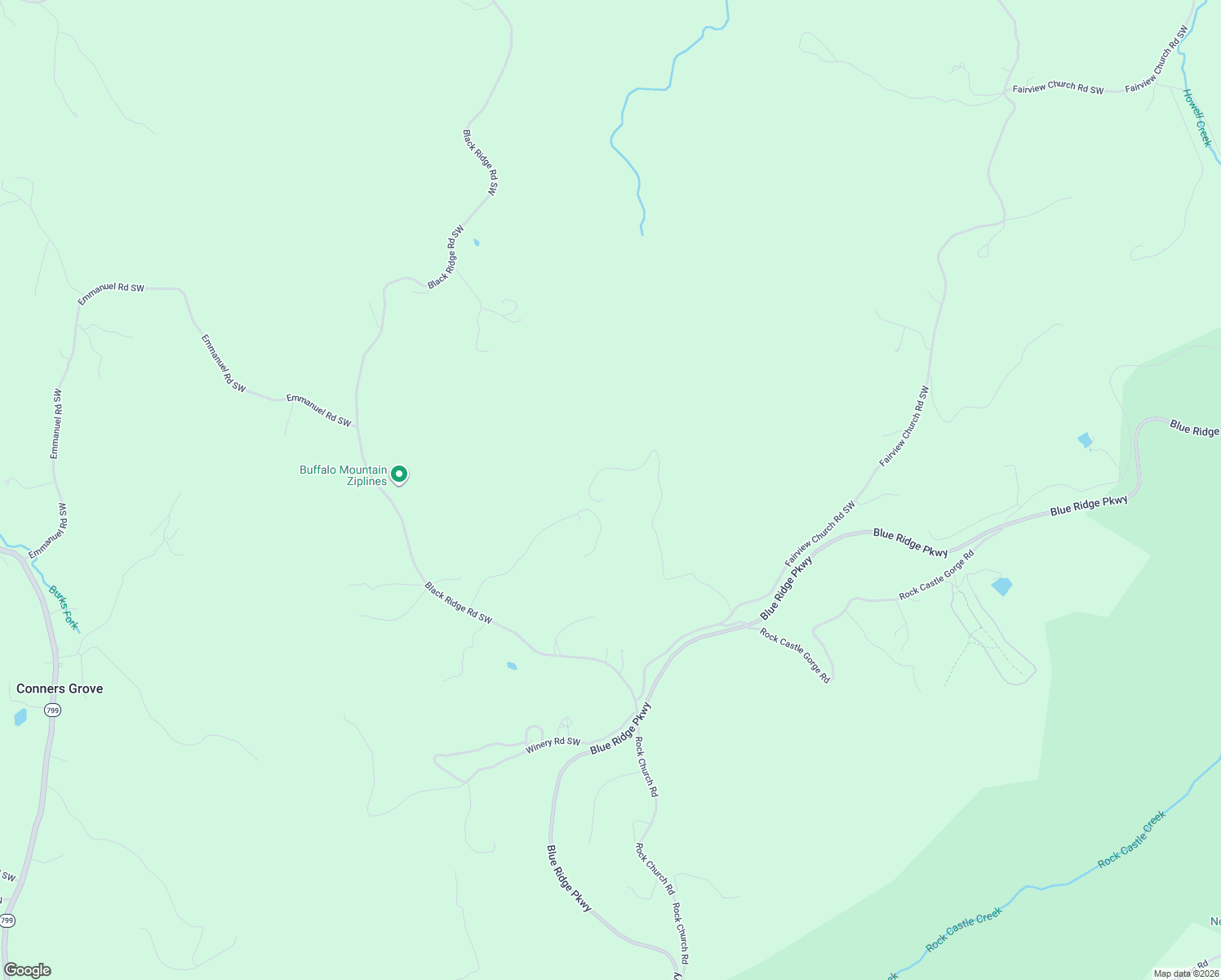 map of restaurants, bars, coffee shops, grocery stores, and more near 3384 Fairview Church Road Southwest in Floyd