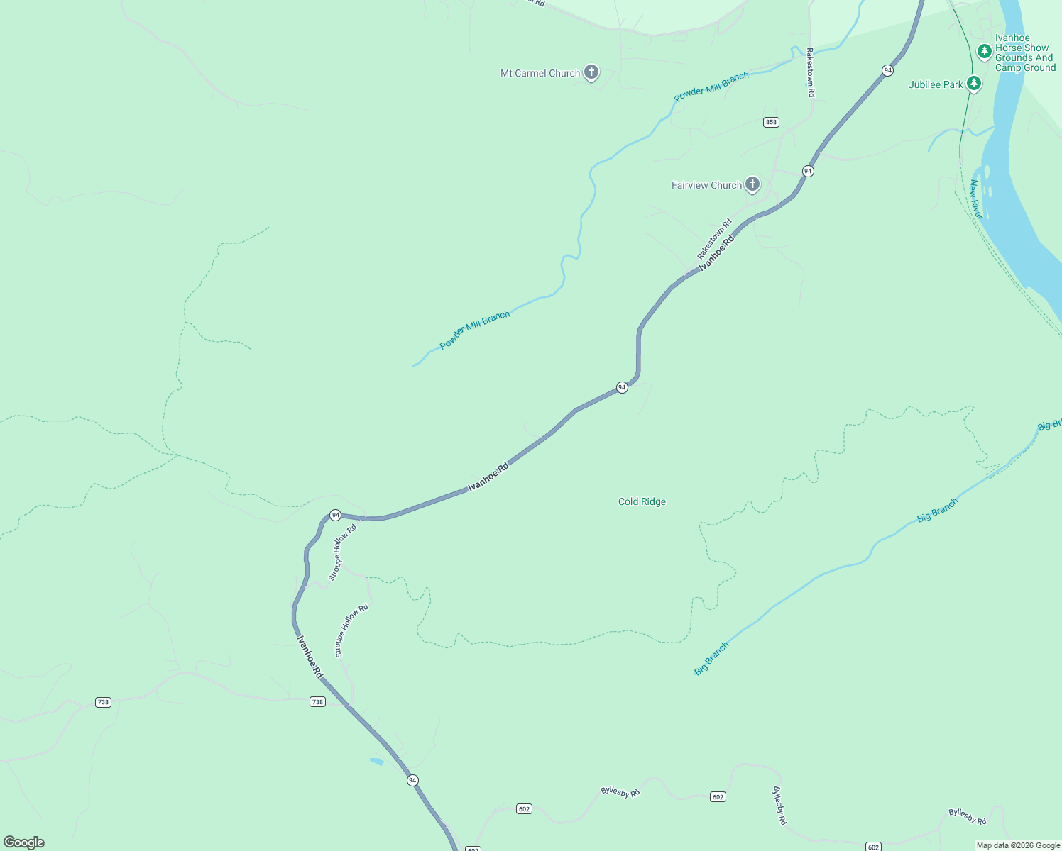 map of restaurants, bars, coffee shops, grocery stores, and more near 8155-8423 Ivanhoe Road in Ivanhoe
