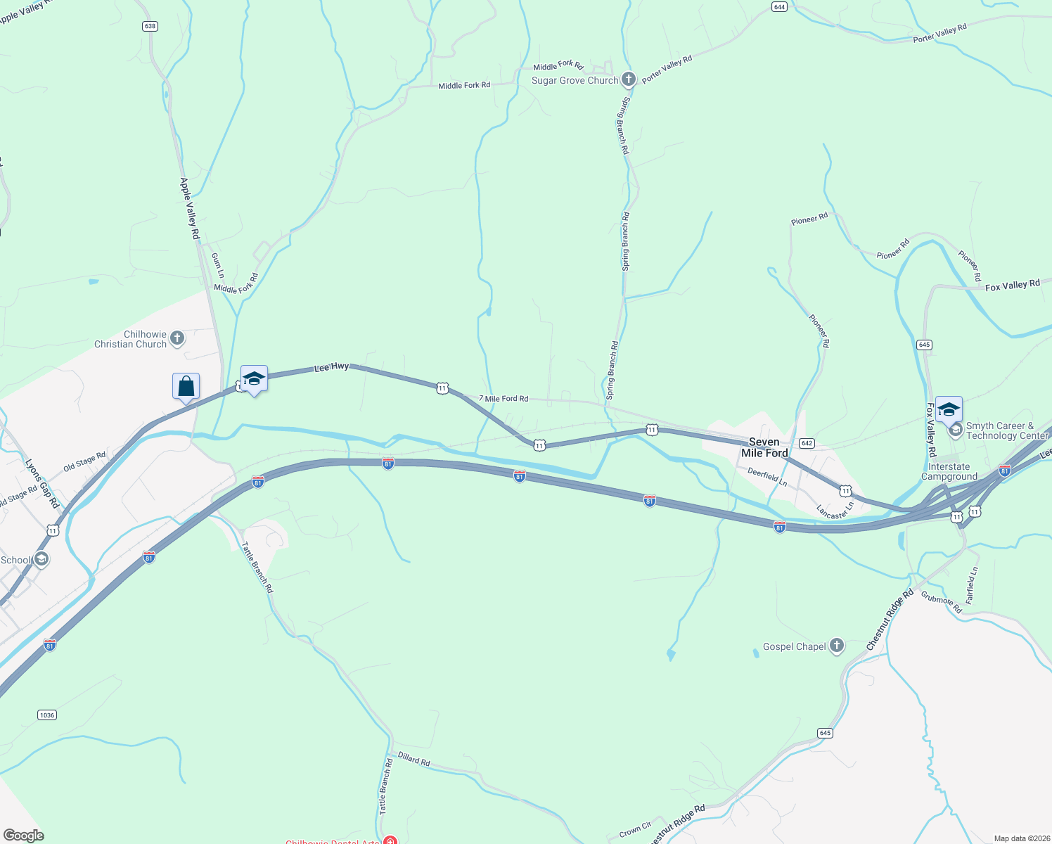 map of restaurants, bars, coffee shops, grocery stores, and more near 621 Violet Lane in Marion