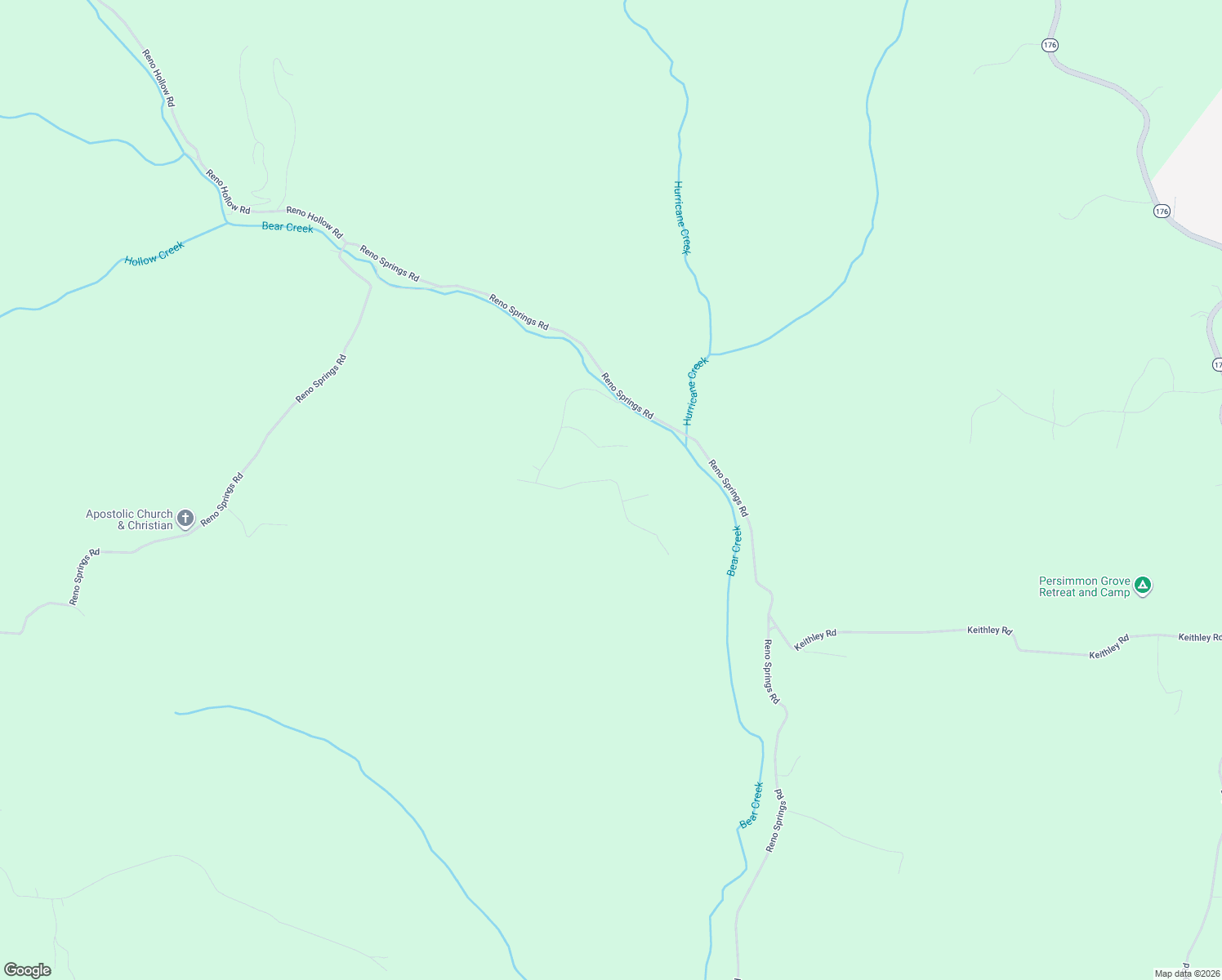 map of restaurants, bars, coffee shops, grocery stores, and more near 710 Hilltop Vista Road in Reeds Spring