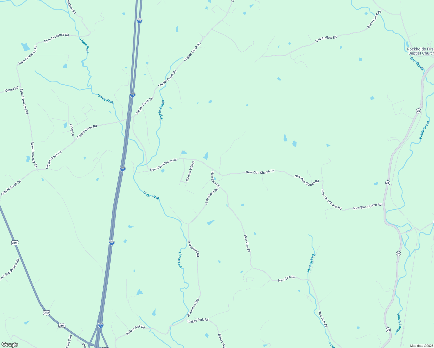 map of restaurants, bars, coffee shops, grocery stores, and more near 1600 New Zion Church Road in Williamsburg