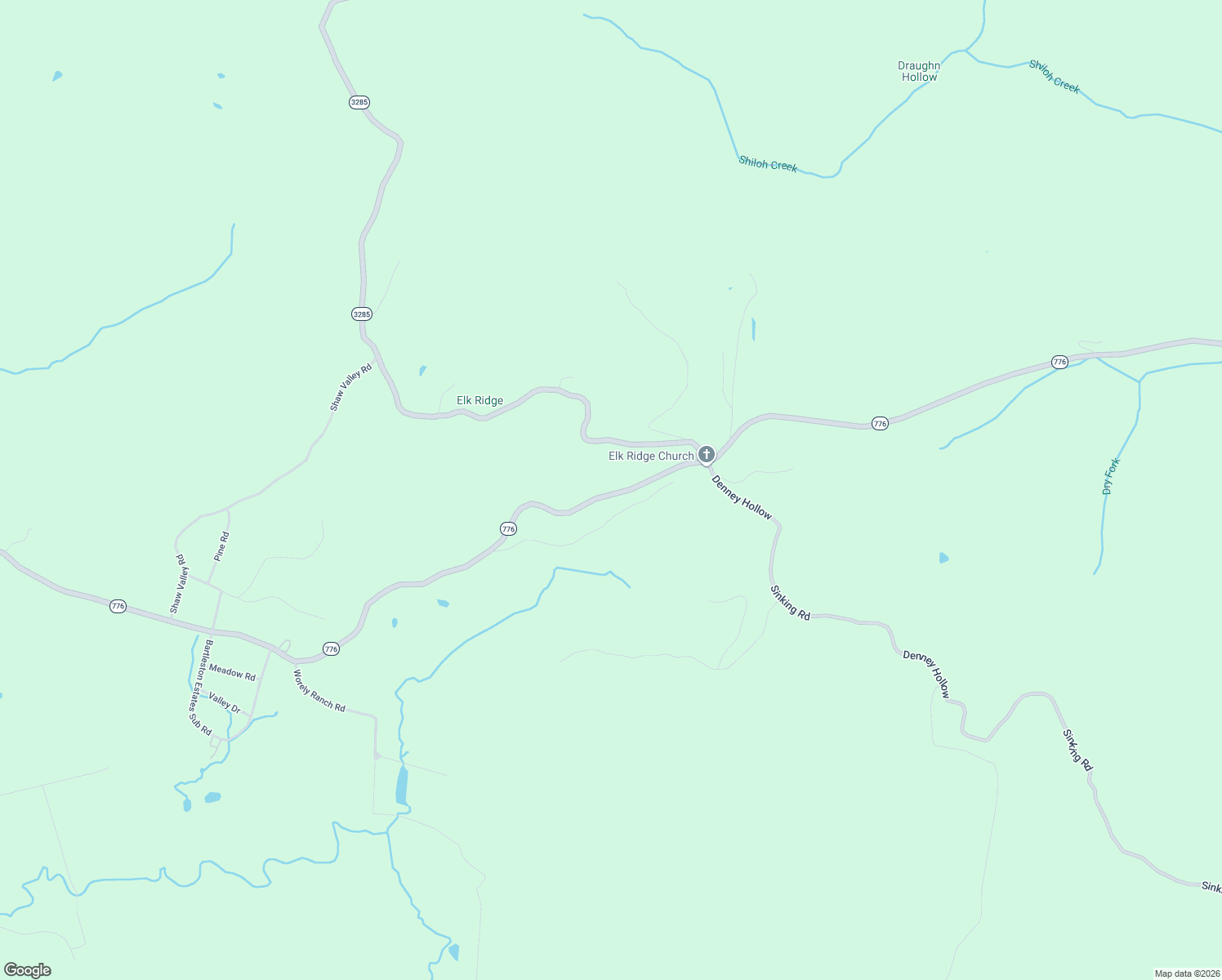map of restaurants, bars, coffee shops, grocery stores, and more near 2305 Ky-776 in Monticello