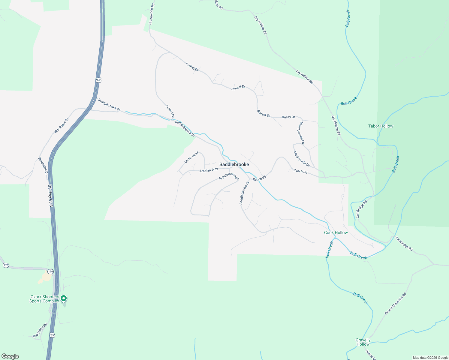 map of restaurants, bars, coffee shops, grocery stores, and more near Appaloosa Trail in Saddlebrooke