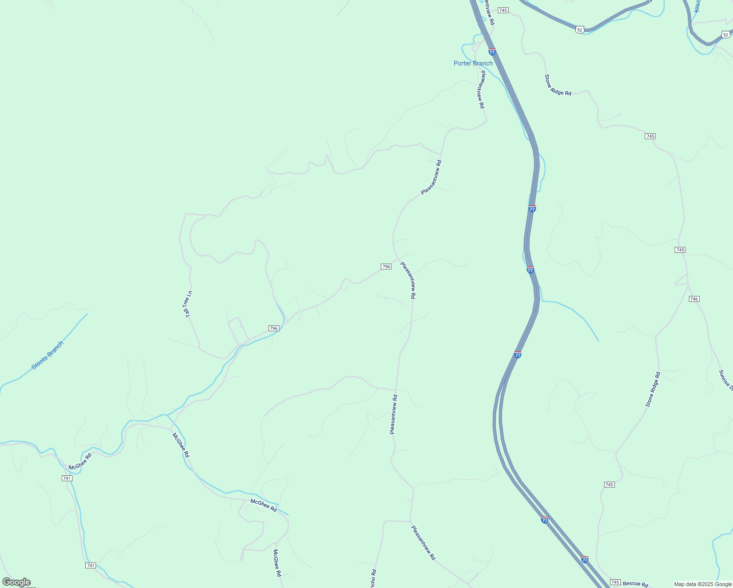 map of restaurants, bars, coffee shops, grocery stores, and more near 856-1338 Frazier Hollow Road in Austinville