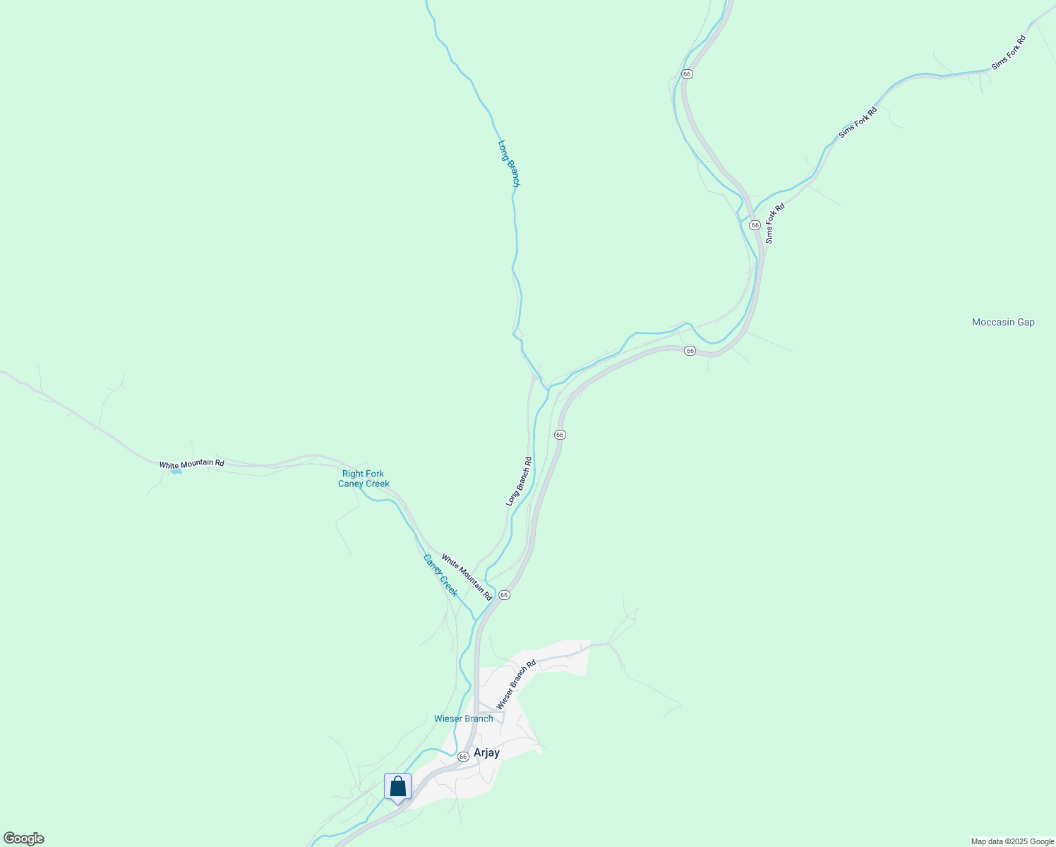 map of restaurants, bars, coffee shops, grocery stores, and more near Long Branch Road in Bell County