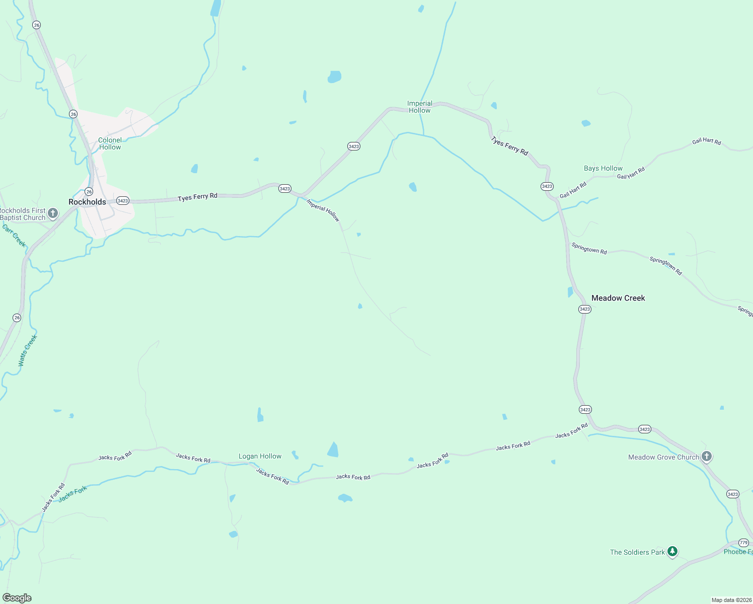 map of restaurants, bars, coffee shops, grocery stores, and more near 868 Imperial Hollow in Rockholds