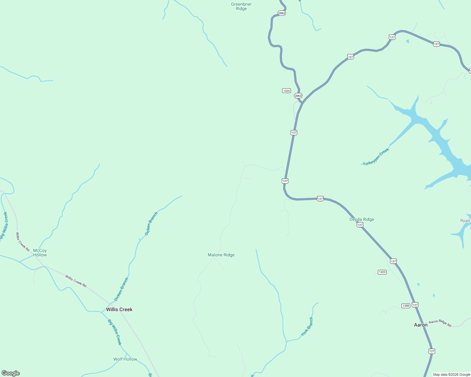 map of restaurants, bars, coffee shops, grocery stores, and more near 501 Malone Ridge in Highway