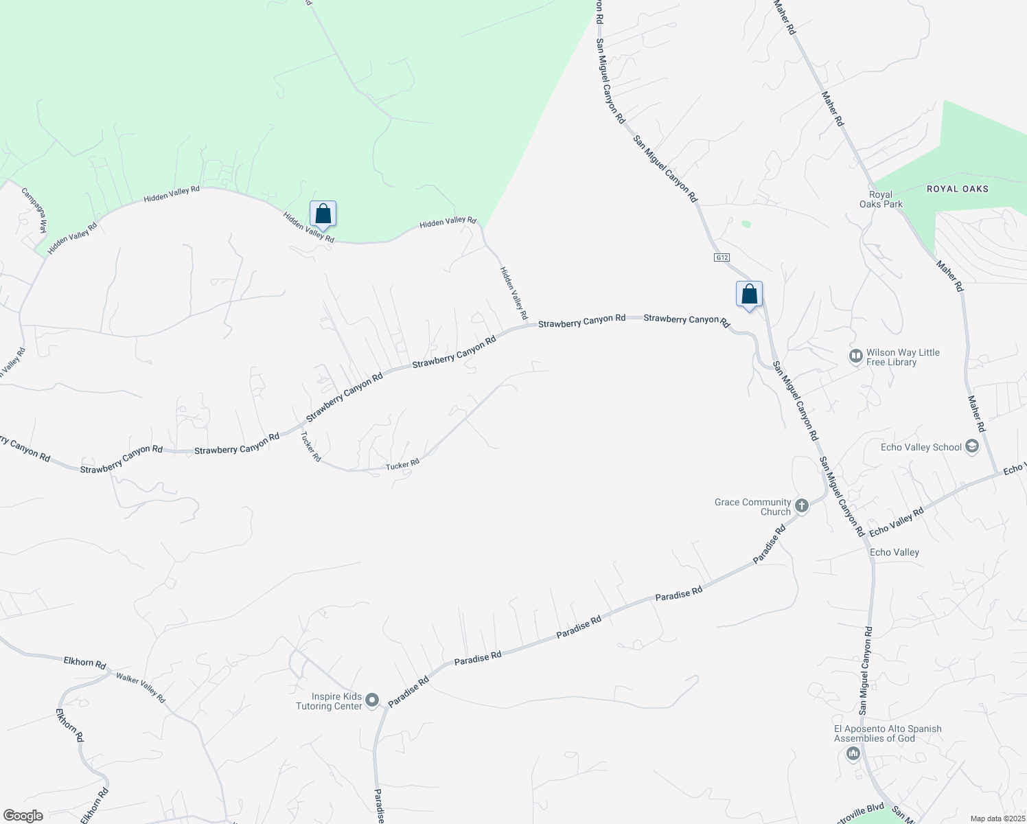 map of restaurants, bars, coffee shops, grocery stores, and more near 216 Tucker Road in Prunedale