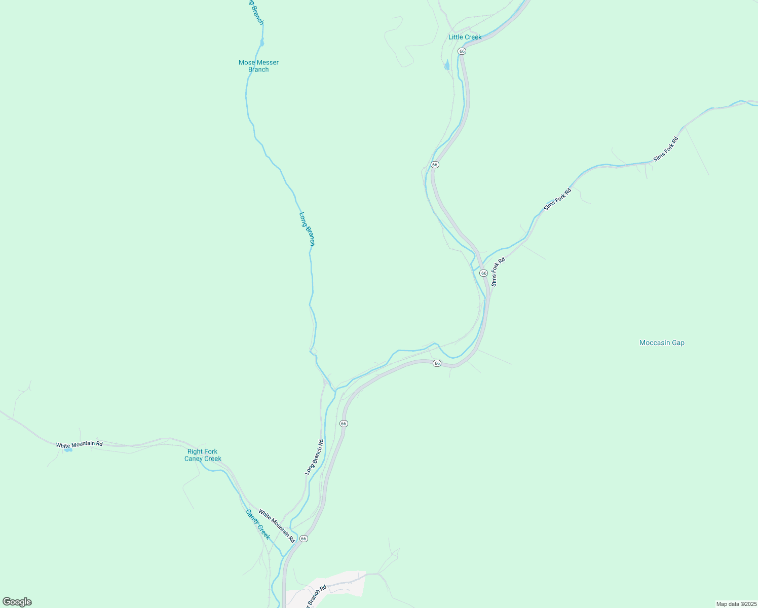 map of restaurants, bars, coffee shops, grocery stores, and more near Long Branch Road in Arjay