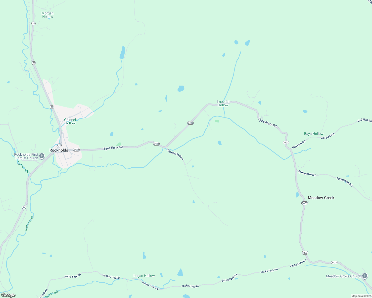 map of restaurants, bars, coffee shops, grocery stores, and more near 153 Imperial Hollow in Rockholds