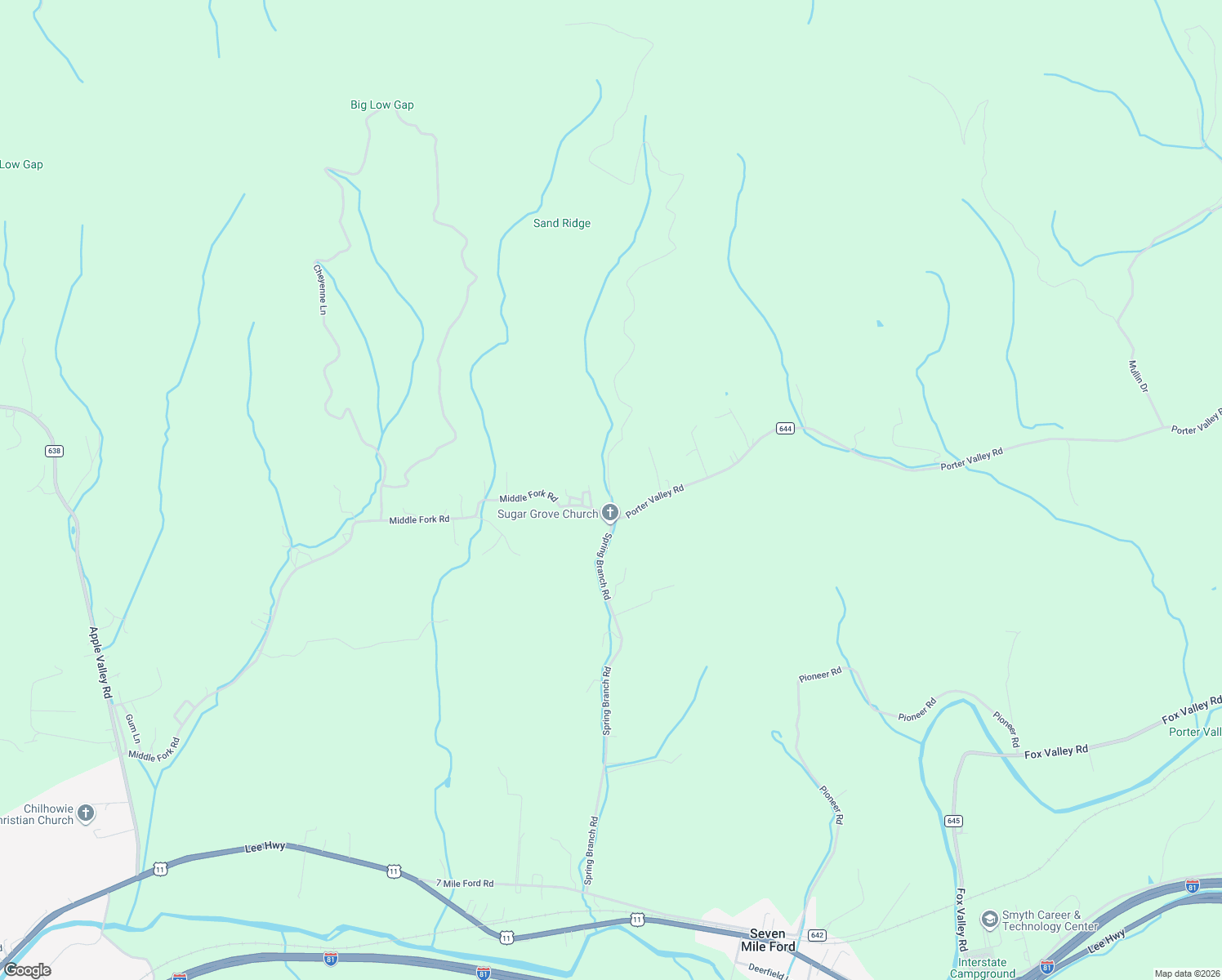 map of restaurants, bars, coffee shops, grocery stores, and more near 103 Porter Valley Road in Marion