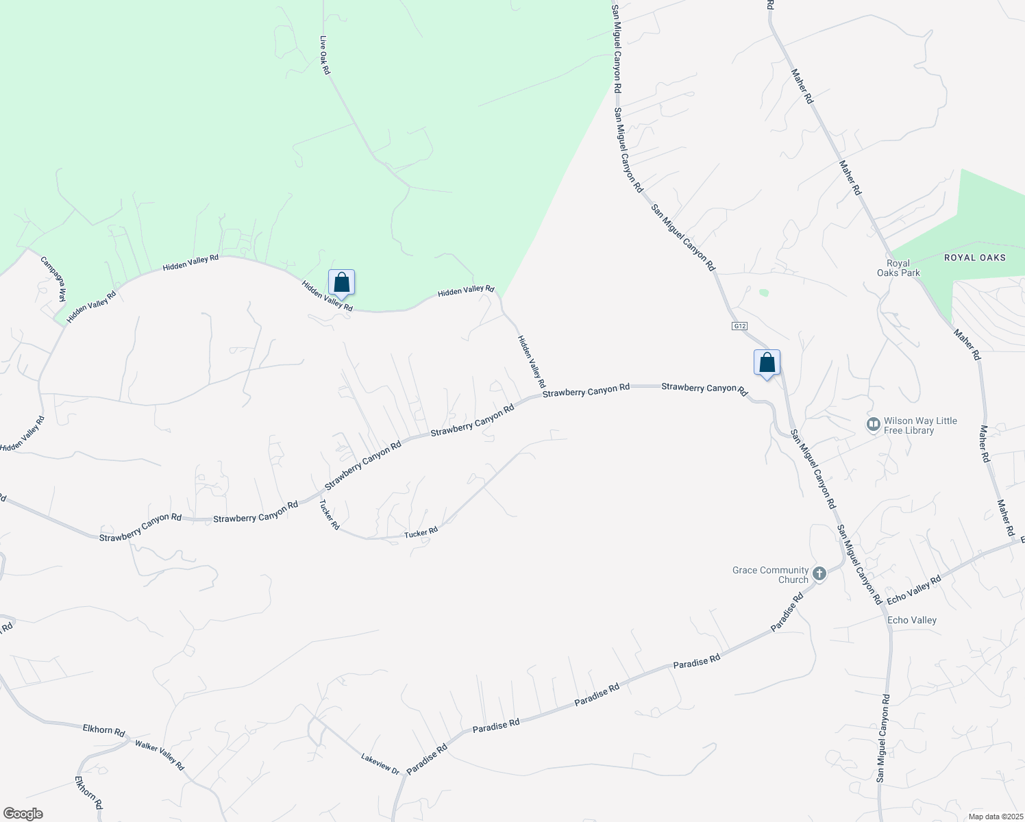 map of restaurants, bars, coffee shops, grocery stores, and more near 620 Strawberry Road in Watsonville