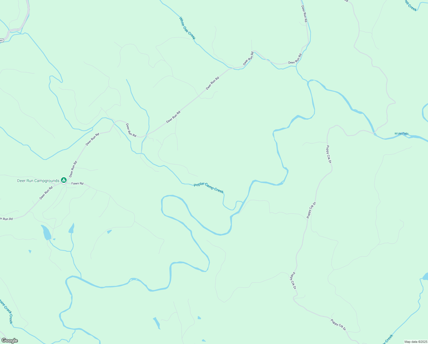 map of restaurants, bars, coffee shops, grocery stores, and more near 2446 Deer Run Road in Ferrum