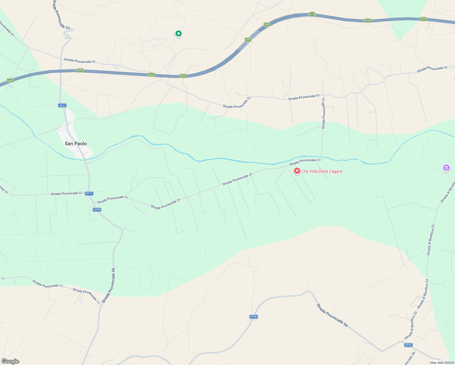 map of restaurants, bars, coffee shops, grocery stores, and more near Strada Provinciale 31 in Libero consorzio comunale di Siracusa