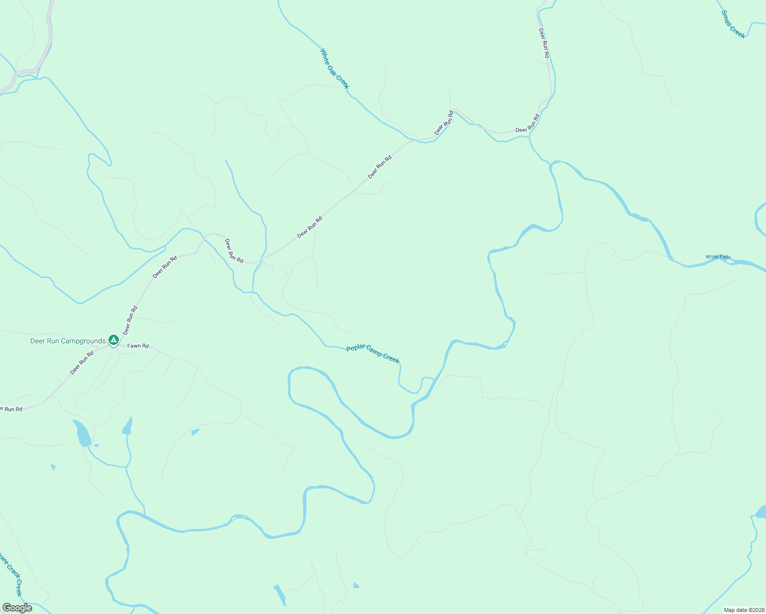 map of restaurants, bars, coffee shops, grocery stores, and more near 2446 Deer Run Road in Ferrum
