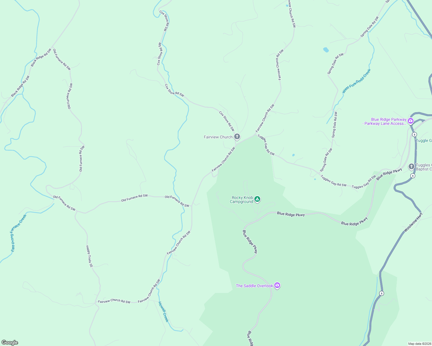 map of restaurants, bars, coffee shops, grocery stores, and more near 124 Galen Court Southwest in Floyd
