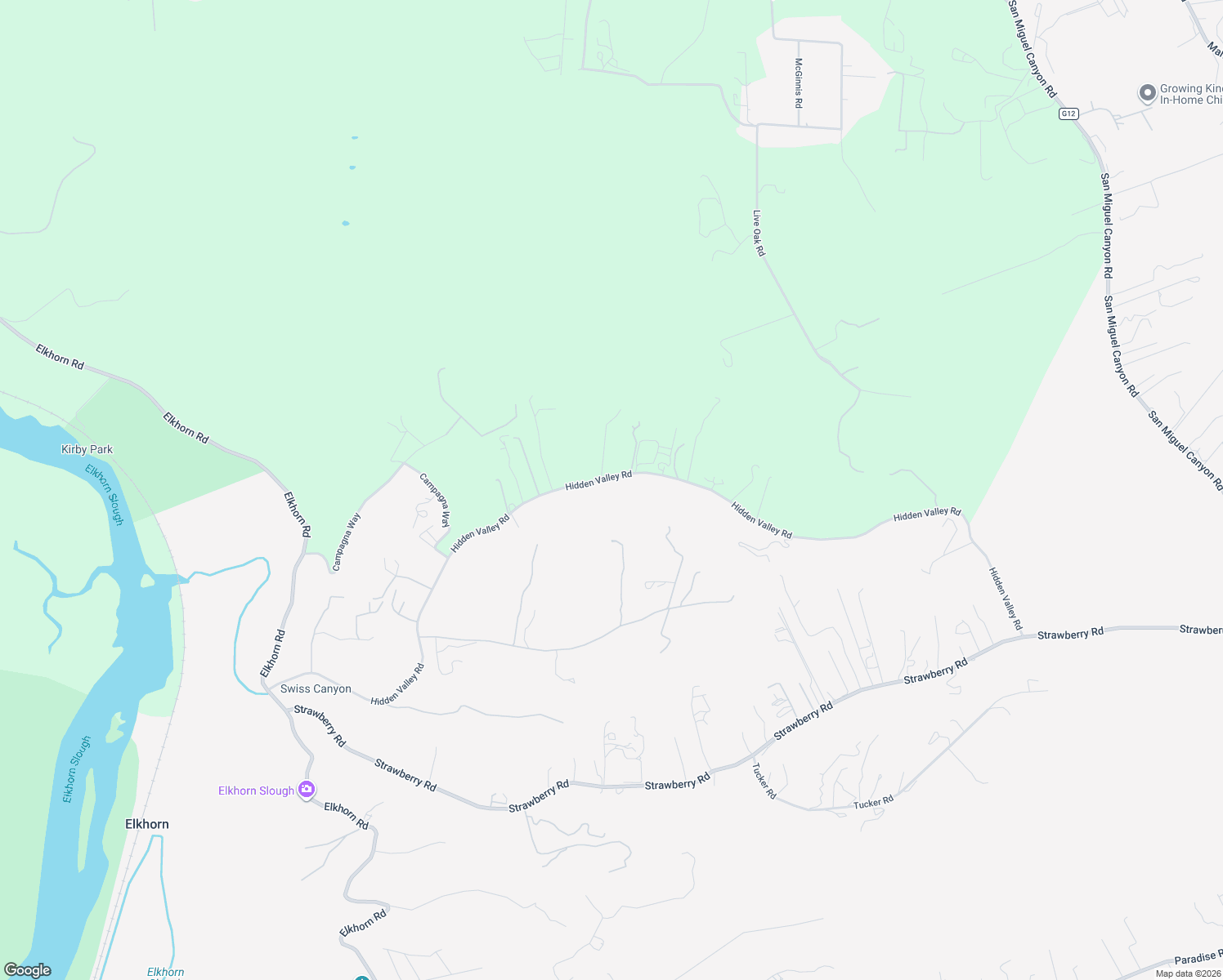 map of restaurants, bars, coffee shops, grocery stores, and more near 280 Hidden Valley Road in Prunedale