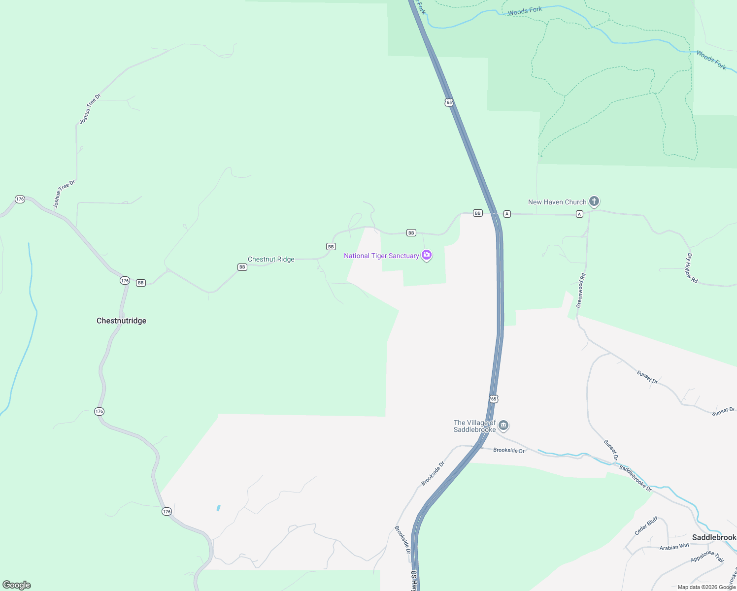 map of restaurants, bars, coffee shops, grocery stores, and more near Nottingham Court in Saddlebrooke