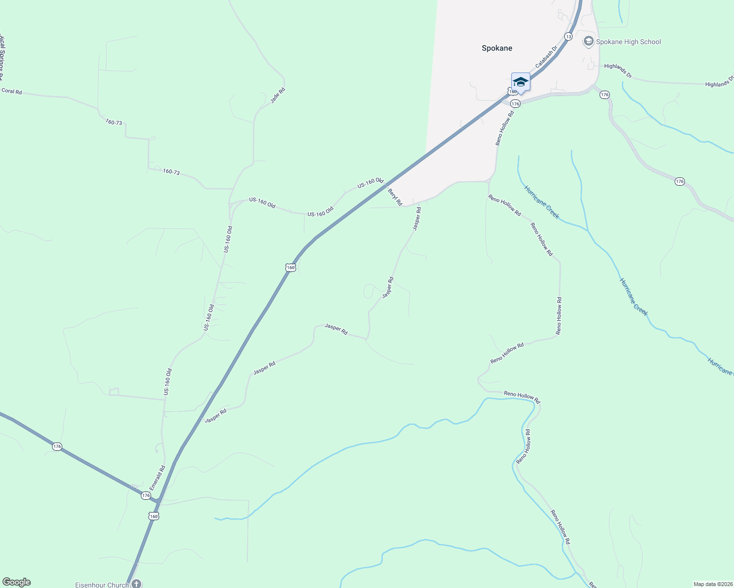 map of restaurants, bars, coffee shops, grocery stores, and more near 533 Jasper Road in Spokane