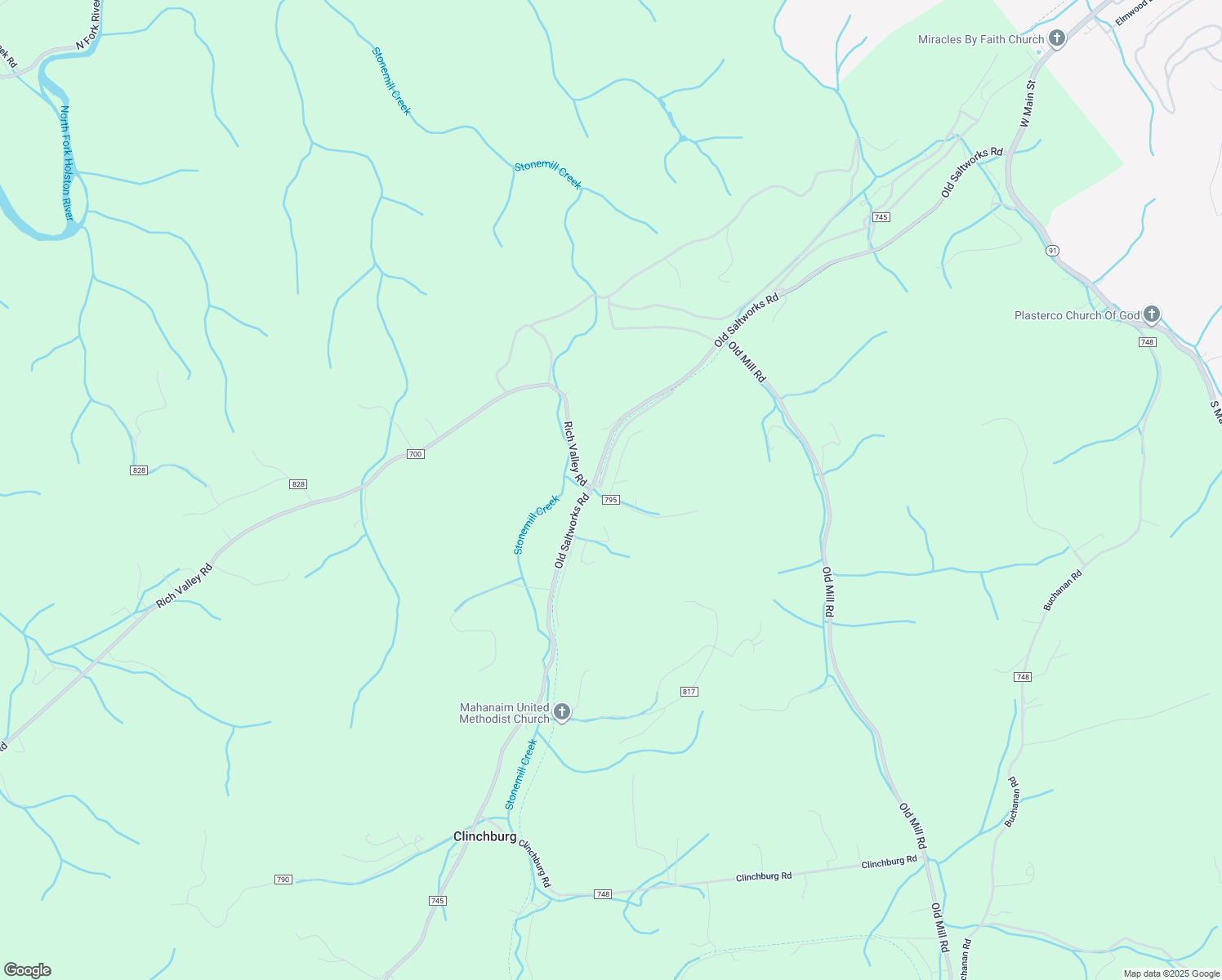 map of restaurants, bars, coffee shops, grocery stores, and more near 7115 Linhaven Drive in Meadowview