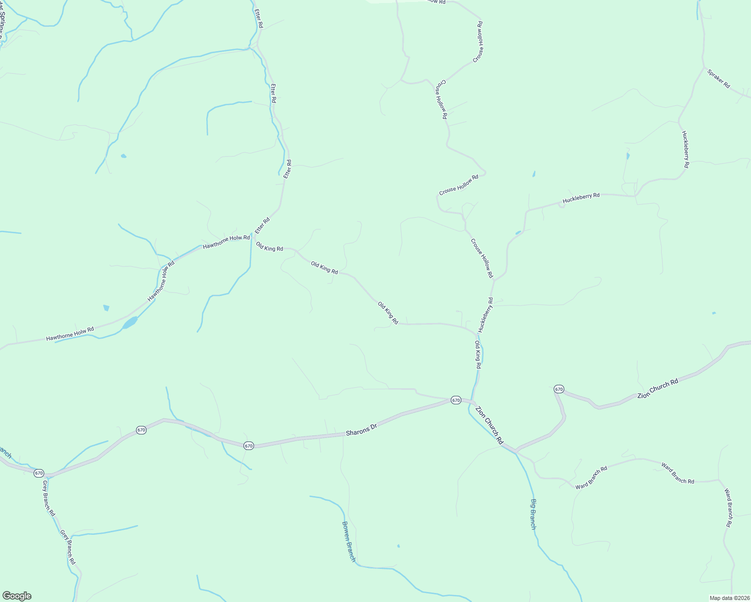 map of restaurants, bars, coffee shops, grocery stores, and more near 566 Old King Road in Rural Retreat