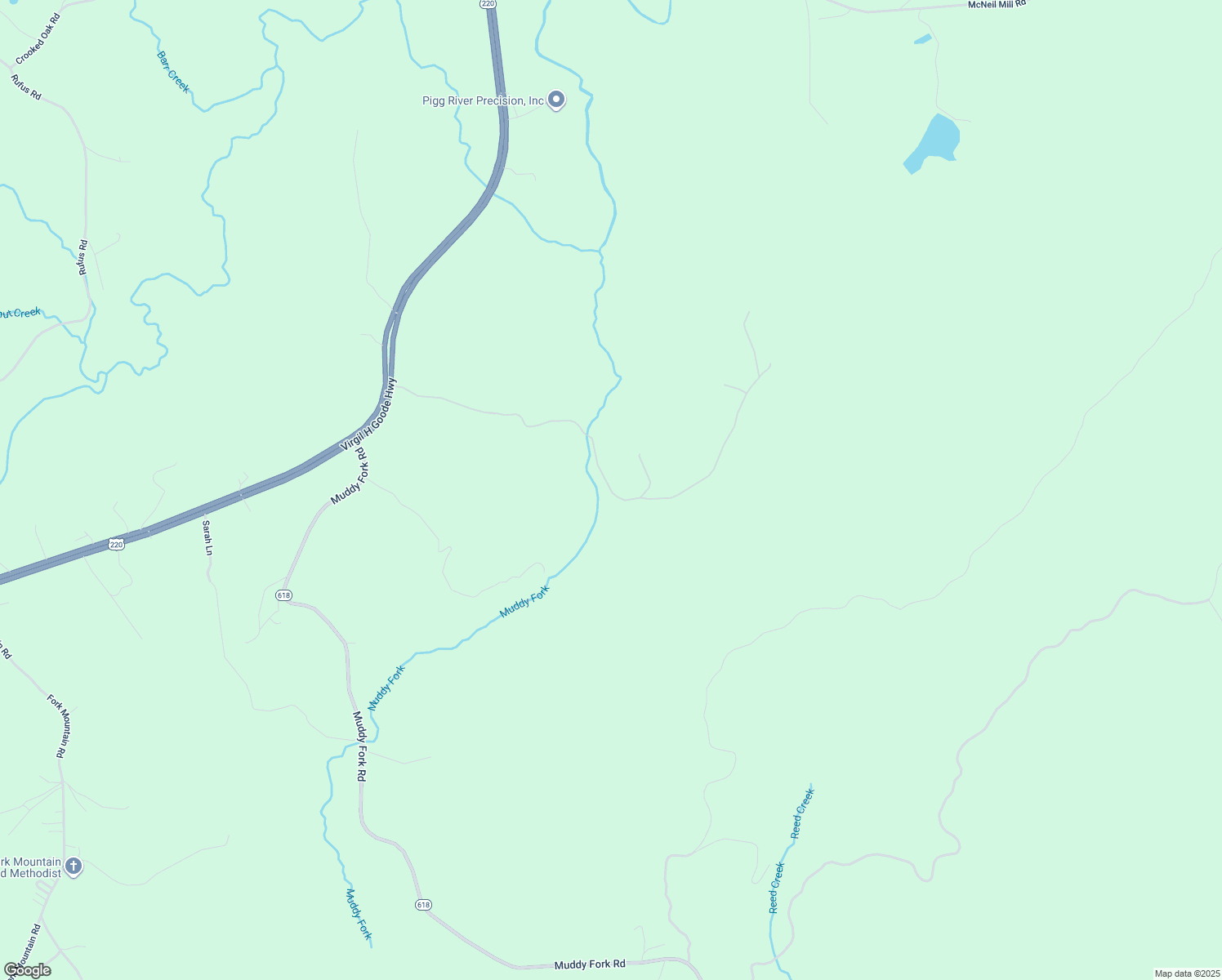 map of restaurants, bars, coffee shops, grocery stores, and more near Bowie Lane in Rocky Mount