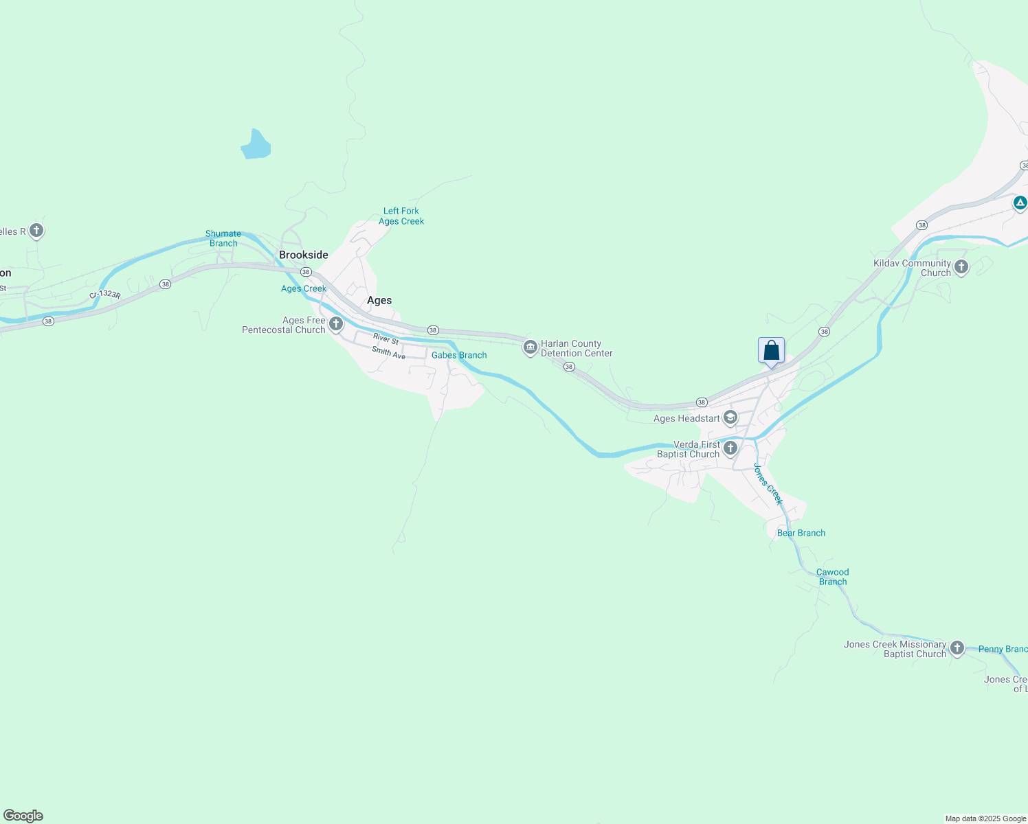 map of restaurants, bars, coffee shops, grocery stores, and more near 201 Nolan Lane in Ages