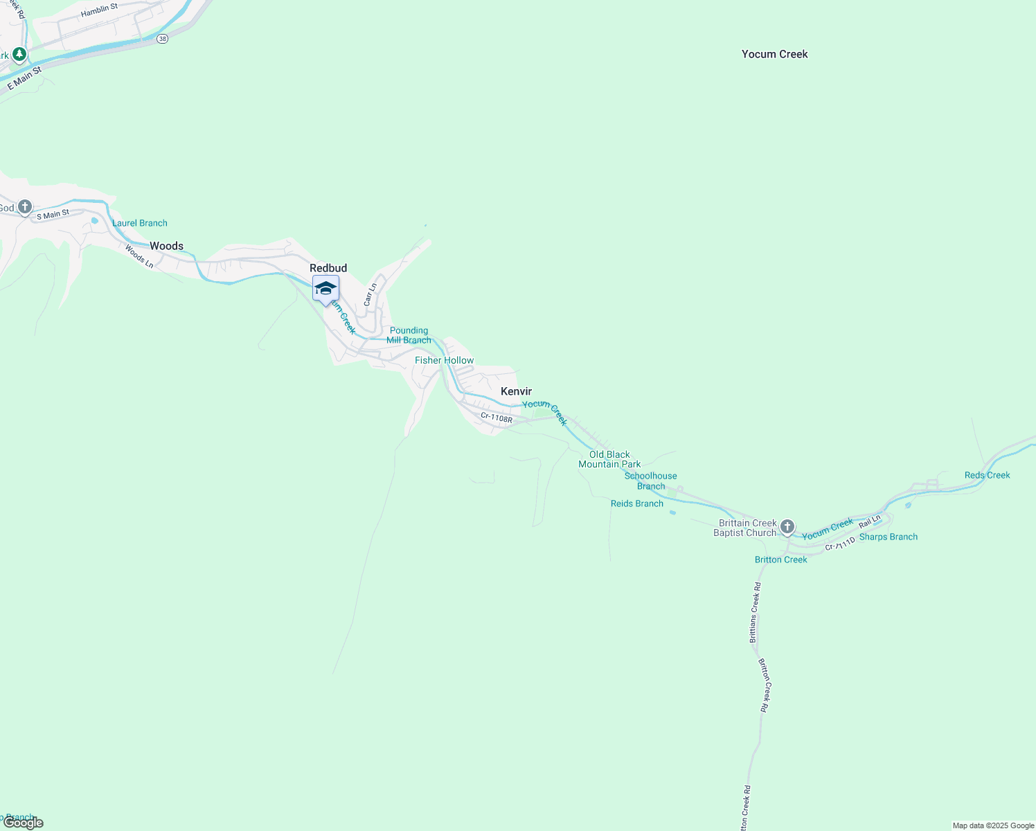 map of restaurants, bars, coffee shops, grocery stores, and more near in Kenvir