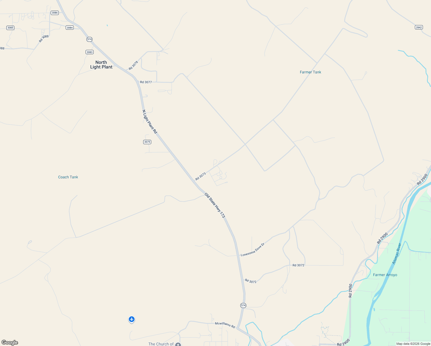 map of restaurants, bars, coffee shops, grocery stores, and more near 20 Road 3073 in Aztec