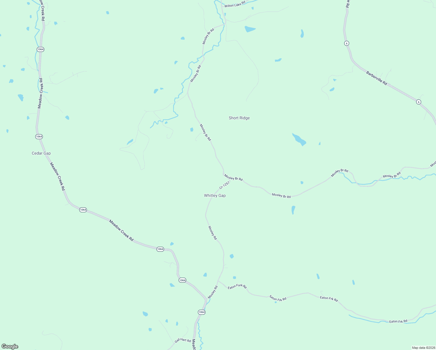 map of restaurants, bars, coffee shops, grocery stores, and more near 12 Cr-1257 in Woodbine