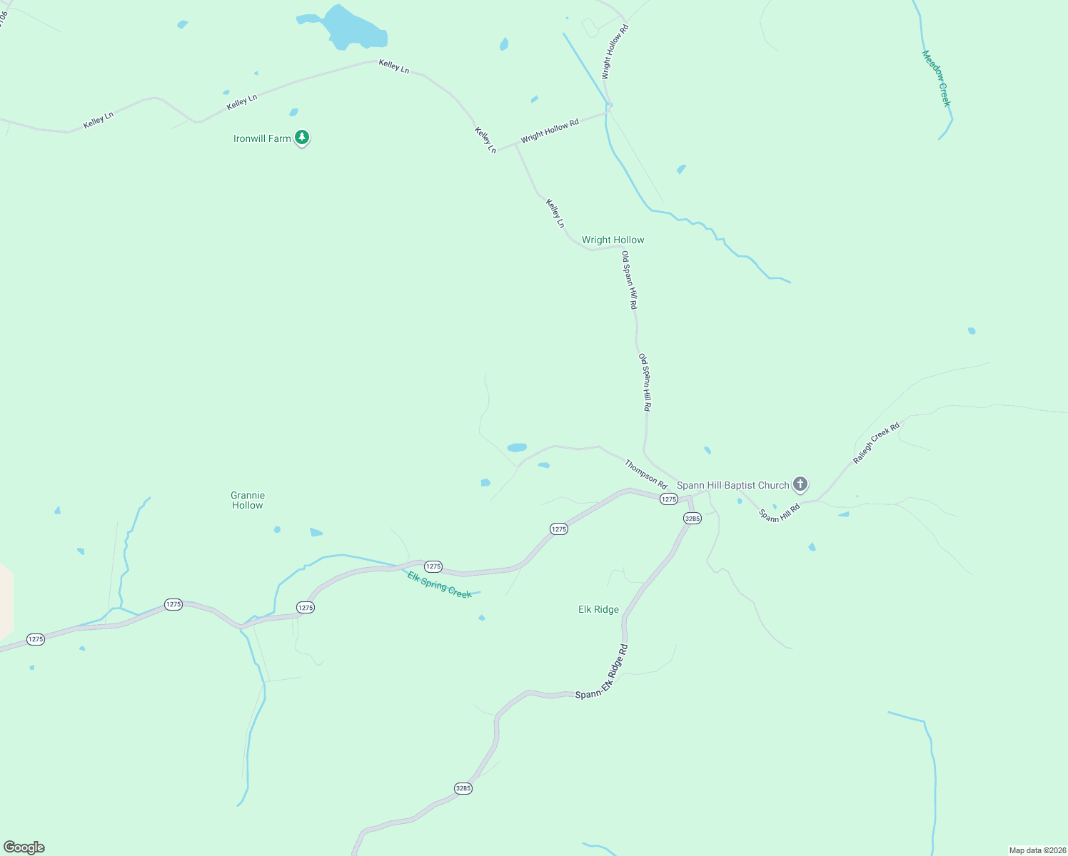 map of restaurants, bars, coffee shops, grocery stores, and more near 656 Thompson Road in Monticello