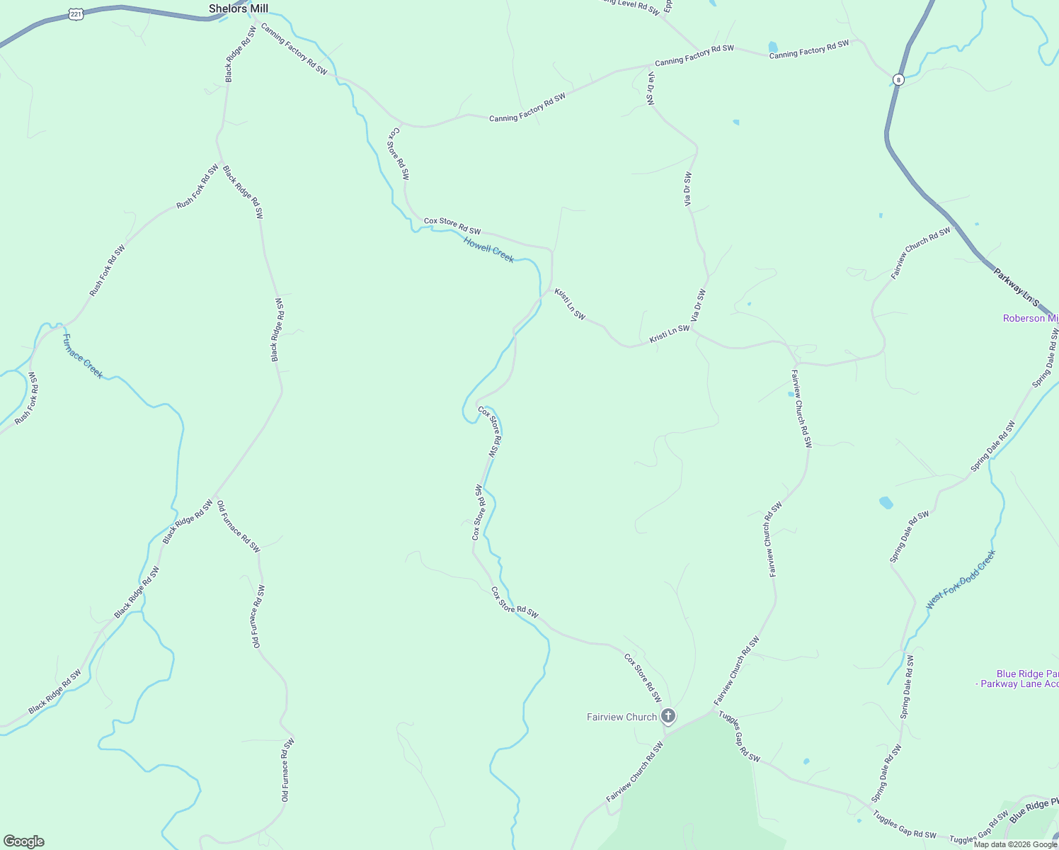 map of restaurants, bars, coffee shops, grocery stores, and more near in Shelors Mill