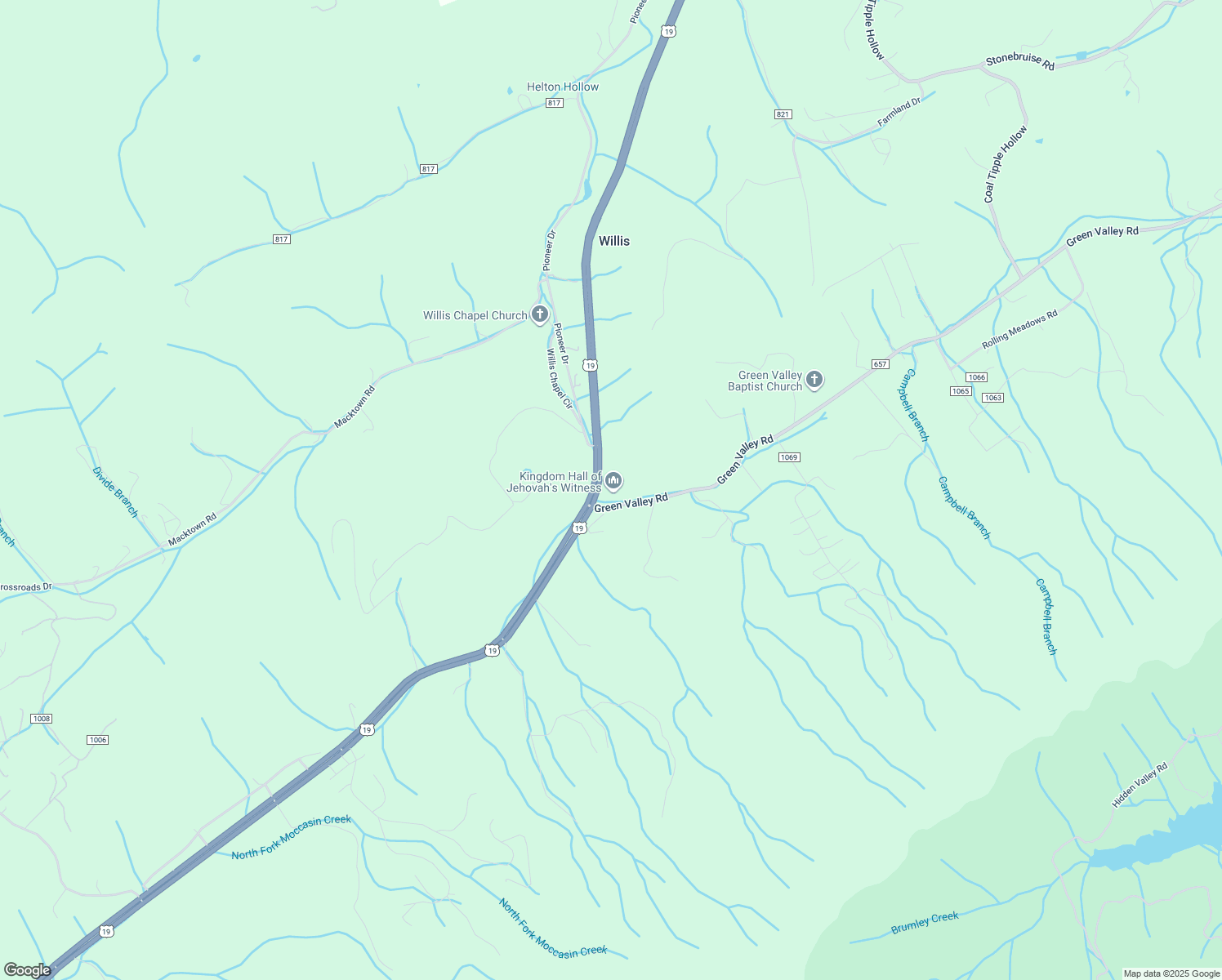 map of restaurants, bars, coffee shops, grocery stores, and more near 77 Green Valley Road in Lebanon