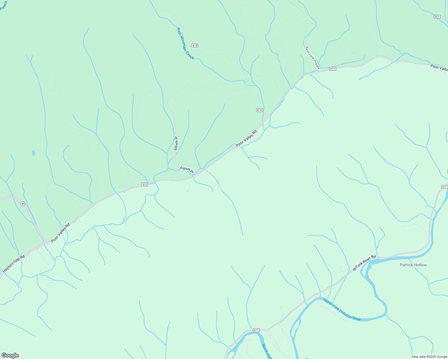 map of restaurants, bars, coffee shops, grocery stores, and more near 28018 Poor Valley Road in Saltville