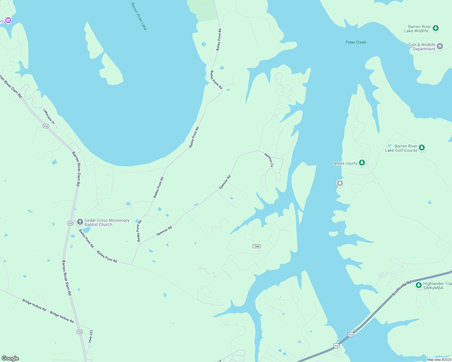 map of restaurants, bars, coffee shops, grocery stores, and more near 726 Spencer Road in Scottsville