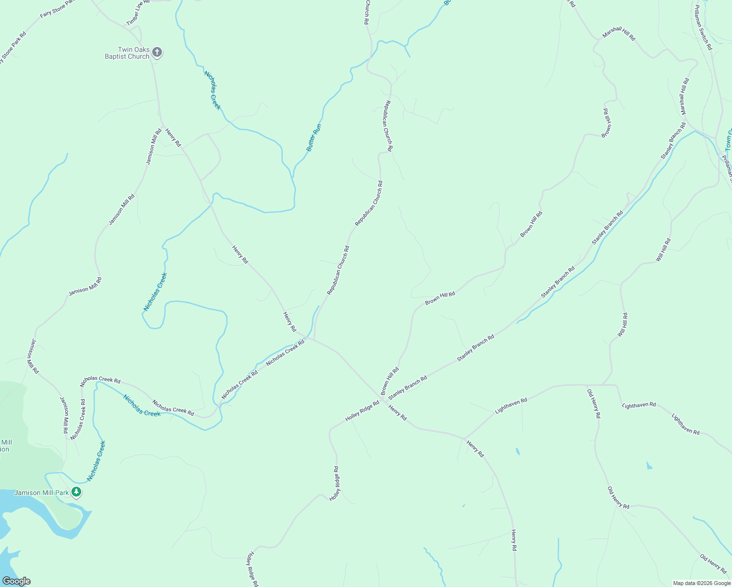 map of restaurants, bars, coffee shops, grocery stores, and more near 211 Brown Hill Road in Ferrum