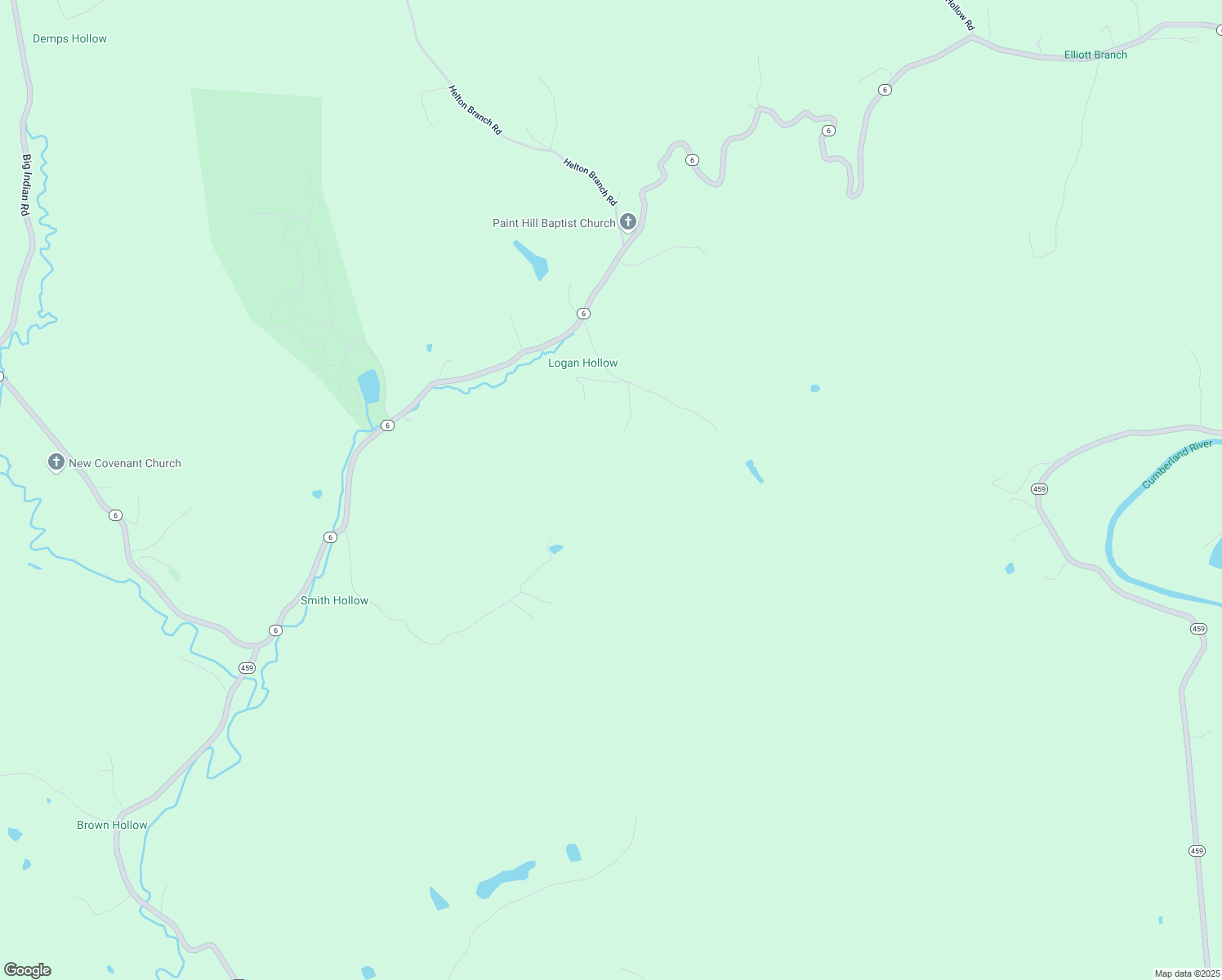 map of restaurants, bars, coffee shops, grocery stores, and more near Savannah Lane in Barbourville