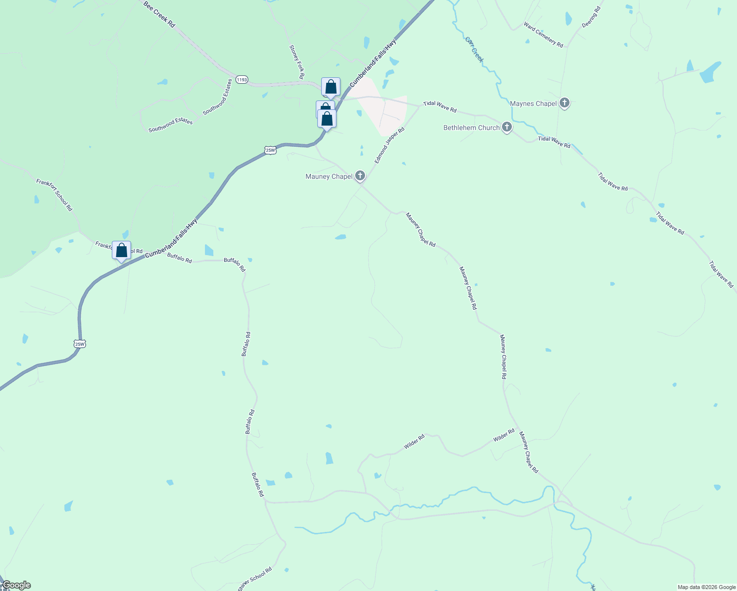 map of restaurants, bars, coffee shops, grocery stores, and more near in Youngs Creek