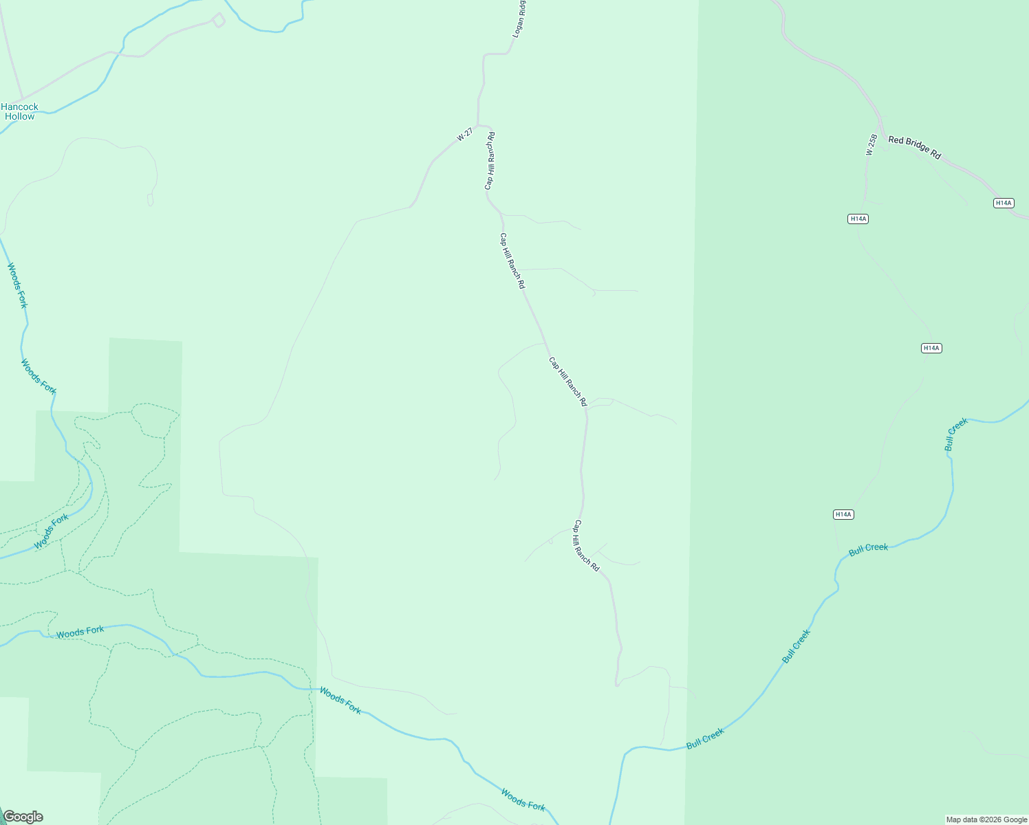 map of restaurants, bars, coffee shops, grocery stores, and more near Serenity Ridge Road in Christian County