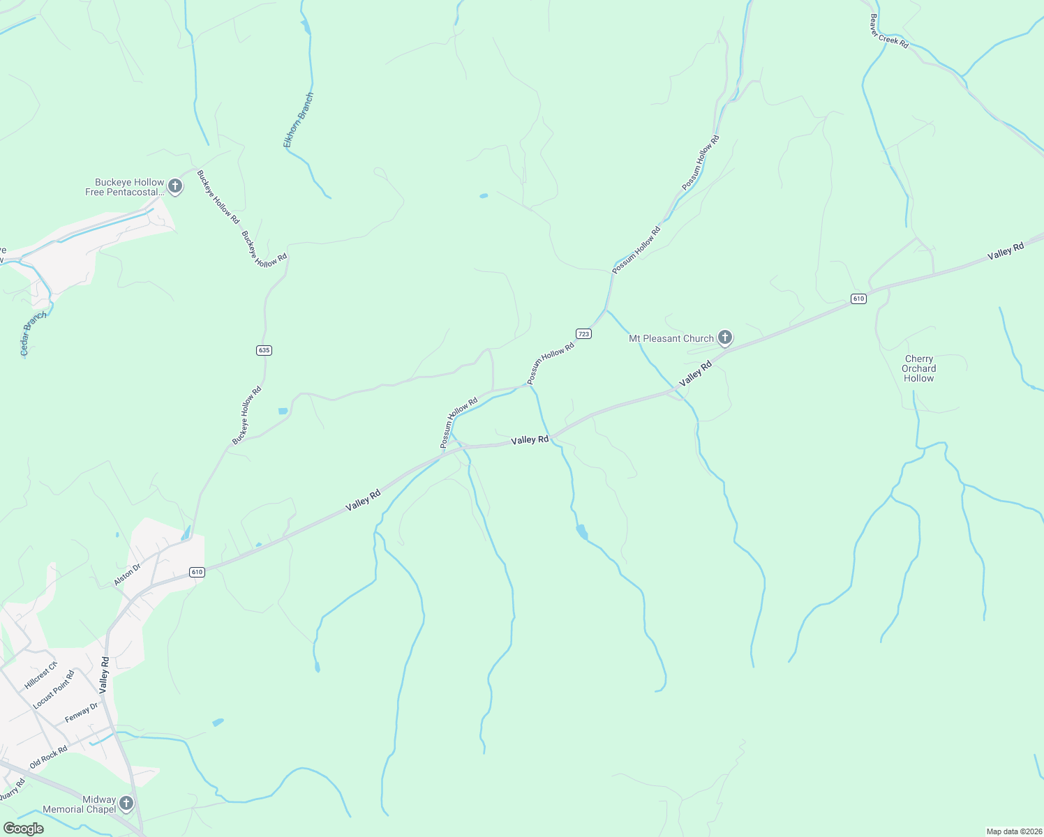 map of restaurants, bars, coffee shops, grocery stores, and more near 1219 Valley Road in Saltville
