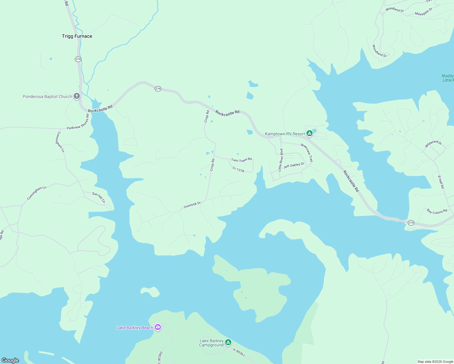 map of restaurants, bars, coffee shops, grocery stores, and more near Crosscreek Road in Cadiz