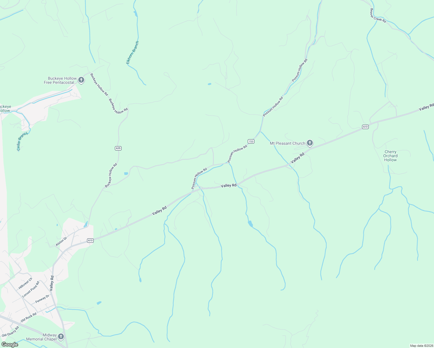 map of restaurants, bars, coffee shops, grocery stores, and more near 1219 Valley Road in Saltville