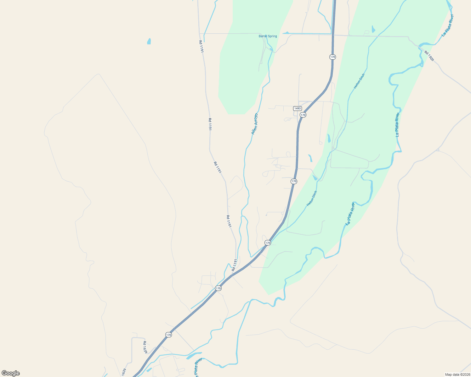 map of restaurants, bars, coffee shops, grocery stores, and more near 11 Road 1470 in La Plata